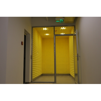 Купить панель из акустического поролона пирамида ecosound pyramid gain orange 70 мм.45х45см цвет оранжевый по низкой цене