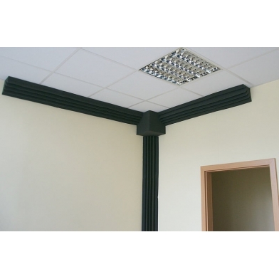 Купить демпфер-глушитель для барабанов ecosound "пила" 50х50см цвет черный графит по низкой цене