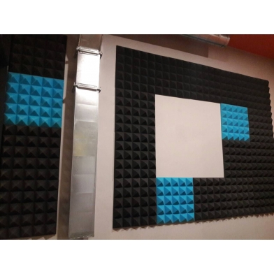 Купить панель из акустического поролона ecosound пирамида pyramid velvet green 250х250х25мм цвет зеленый по низкой цене