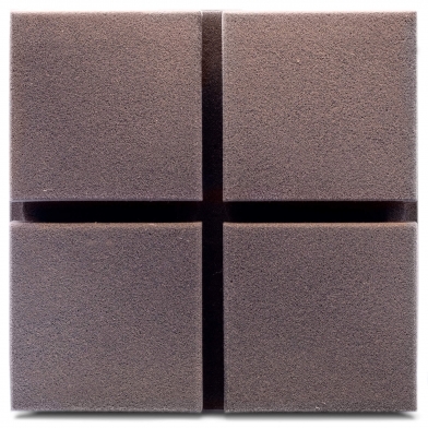 Купить акустическая панель ecosound tetras velvet grey 200x200x50мм цвет серый по низкой цене