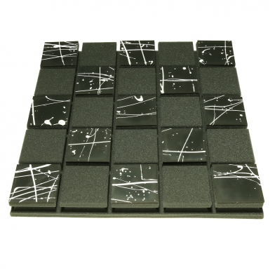 Купить акустическая панель ecosound tetras acoustic wood picasso 50х50см 50мм по низкой цене