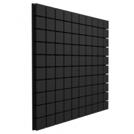 Панель из акустического поролона Ecosound Tetras Black 100x100см, 100мм, цвет чёрный графит