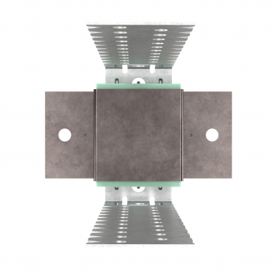 Купить антивибрационные крепления для звукоизоляции стен и потолка vibronet c2 100x250мм по низкой цене