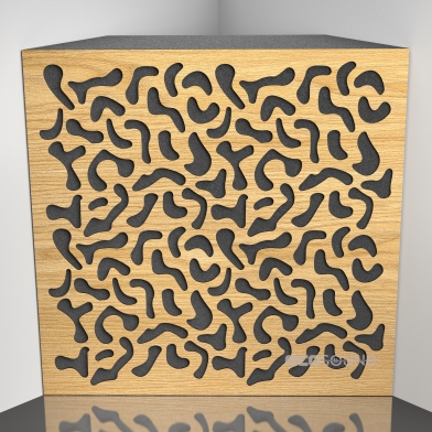 Купить бас ловушка ecosound boomerang apple-locarno 50 х 50 см 100 мм коричневая по низкой цене