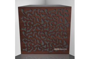 Бас ловушка Ecosound Boomerang Wenge 50 х 50 см 100 мм коричневая