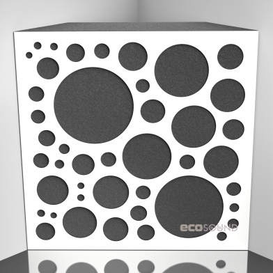 Купить бас ловушка ecosound ecobubble apple-locarno 50 х 50 см 100 мм коричневая по низкой цене