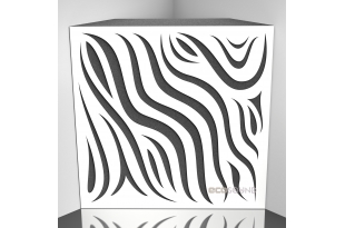 Бас ловушка Ecosound Chimera HDF-White 50 х 50 см 100 мм белая