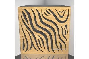 Бас ловушка Ecosound Chimera Sherwood-Oak 50 х 50 см 100 мм светлый дуб