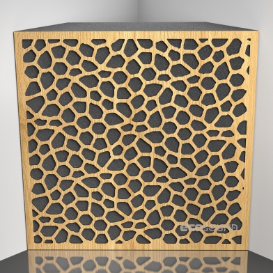 Купить бас ловушка ecosound econet apple-locarno 50 х 50 см 100 мм коричневая по низкой цене