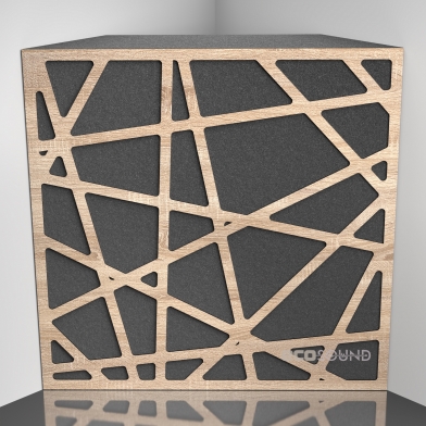 Купить бас ловушка ecosound ecoart xl apple-locarno 50 х 50 см 100 мм коричневая по низкой цене