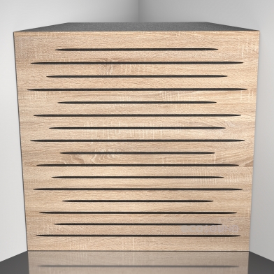 Купить бас ловушка ecosound ecotone apple-locarno 50 х 50 см 100 мм коричневая по низкой цене