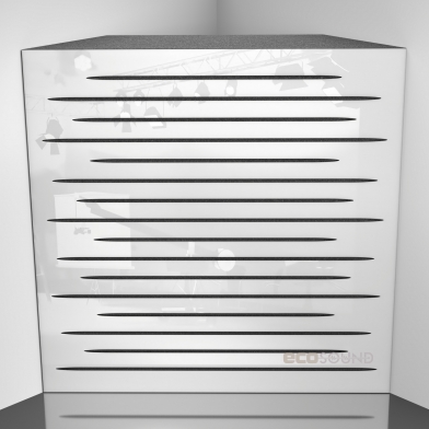 Купить бас ловушка ecosound ecotone apple-locarno 50 х 50 см 100 мм коричневая по низкой цене