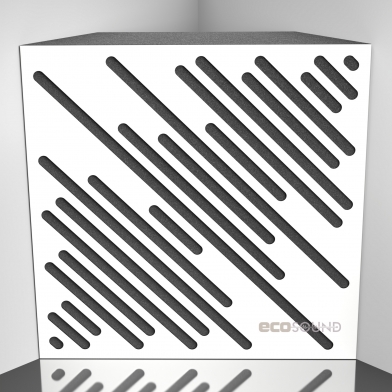 Купить бас ловушка ecosound diagonal apple-locarno 50 х 50 см 100 мм коричневая по низкой цене