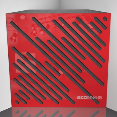 Купить бас ловушка ecosound diagonal apple-locarno 50 х 50 см 100 мм коричневая по низкой цене