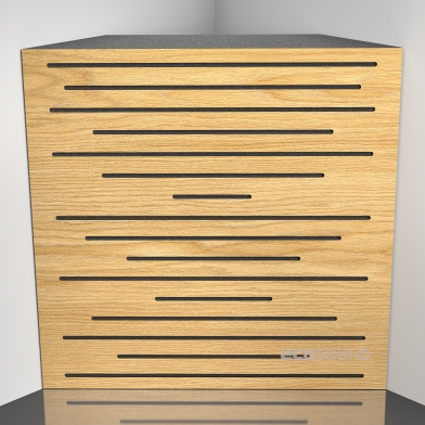 Купить бас ловушка ecosound ecopulse apple-locarno 50 х 50 см 100 мм коричневая по низкой цене