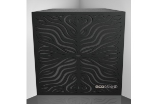 Бас пастка Ecosound Chimera F HDF-Black 50 х 50 см 100 мм чорна