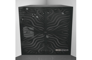 Бас пастка Ecosound Chimera F Plastic Black 50 х 50 см 100 мм чорний пластик
