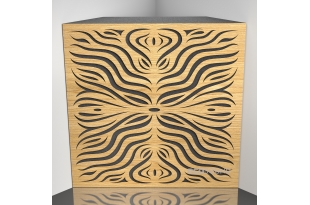 Бас ловушка Ecosound Chimera F Sherwood-Oak 50 х 50 см 100 мм светлый дуб