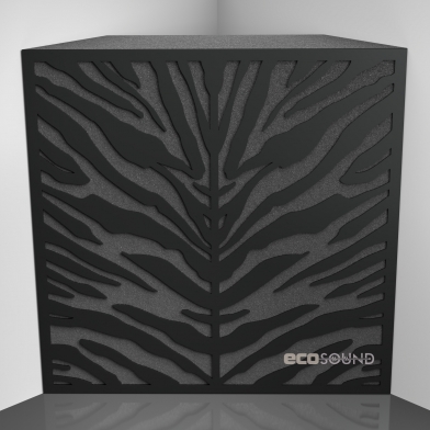 Купить бас ловушка ecosound zebra apple-locarno 50 х 50 см 100 мм коричневая по низкой цене