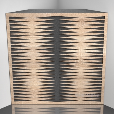 Купить бас ловушка ecosound backgammon apple-locarno 50 х 50 см 100 мм коричневая по низкой цене