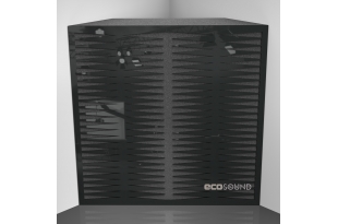 Бас ловушка Ecosound Backgammon Plastic Black 50 х 50 см 100 мм черный пластик