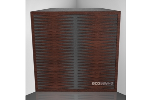 Бас пастка Ecosound Backgammon Wenge 50 х 50 см 100 мм коричнева