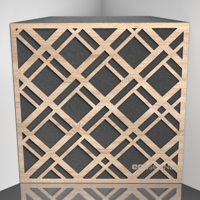 Купить бас пастка ecosound grille apple-locarno 50 х 50 см 100 мм коричневая по низкой цене