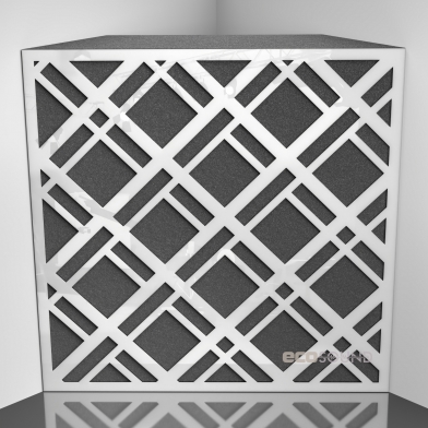 Купить бас пастка ecosound grille apple-locarno 50 х 50 см 100 мм коричневая по низкой цене