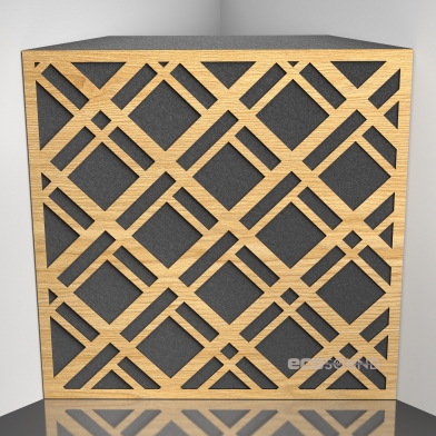 Купить бас пастка ecosound grille apple-locarno 50 х 50 см 100 мм коричневая по низкой цене