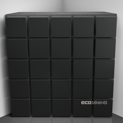 Купить бас ловушка ecosound tetras wood apple-locarno 50 х 50 см 100 мм коричневая по низкой цене