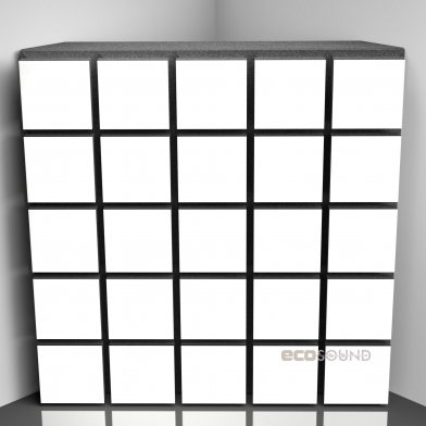 Купить бас ловушка ecosound tetras wood apple-locarno 50 х 50 см 100 мм коричневая по низкой цене