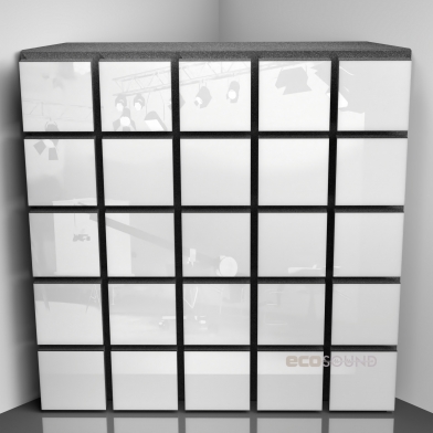 Купить бас ловушка ecosound tetras wood apple-locarno 50 х 50 см 100 мм коричневая по низкой цене