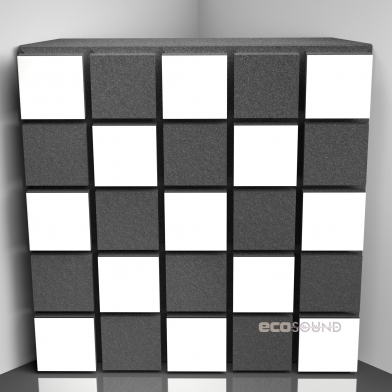 Купить бас ловушка ecosound tetras acoustic wood apple-locarno 50 х 50 см 100 мм коричневая по низкой цене