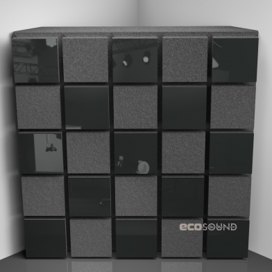 Купить бас ловушка ecosound tetras acoustic wood apple-locarno 50 х 50 см 100 мм коричневая по низкой цене