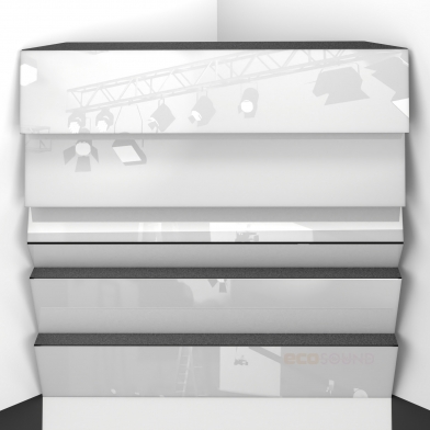 Купить бас ловушка ecosound pindiff rock apple-locarno 50 х 50 см 100 мм коричневая по низкой цене