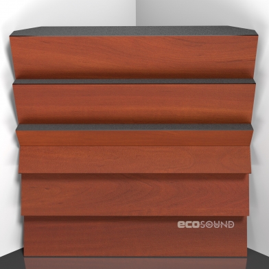 Купить бас ловушка ecosound pindiff crater apple-locarno 50 х 50 см 100 мм коричневая по низкой цене