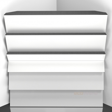 Купить бас ловушка ecosound pindiff crater apple-locarno 50 х 50 см 100 мм коричневая по низкой цене