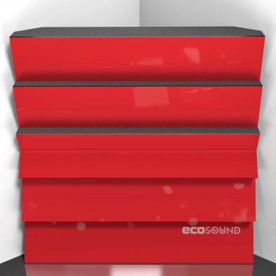 Купить бас ловушка ecosound pindiff crater apple-locarno 50 х 50 см 100 мм коричневая по низкой цене