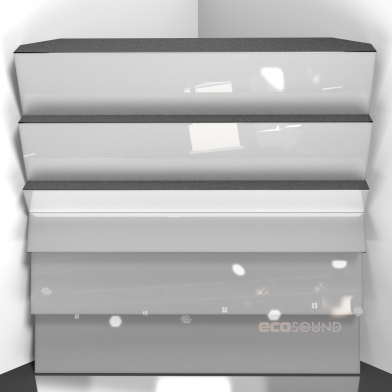 Купить бас ловушка ecosound pindiff crater apple-locarno 50 х 50 см 100 мм коричневая по низкой цене