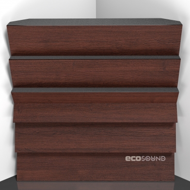 Купить бас ловушка ecosound pindiff crater apple-locarno 50 х 50 см 100 мм коричневая по низкой цене