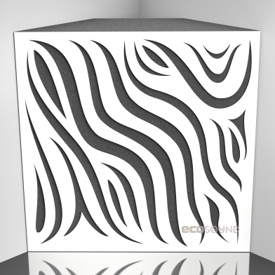 Купить бас ловушка ecosound chimera hdf-white 50 х 50 см 150 мм белая по низкой цене