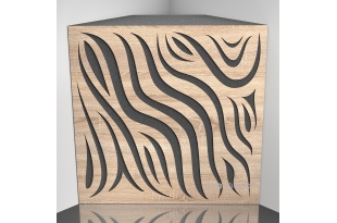 Бас ловушка Ecosound Chimera Lt-Sonoma-Oak 50 х 50 см 150 мм латте