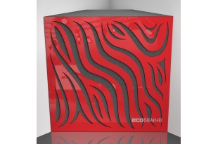 Бас ловушка Ecosound Chimera Plastic Red 50 х 50 см 150 мм красный пластик