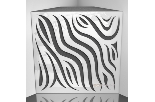 Бас ловушка Ecosound Chimera Plastic White 50 х 50 см 150 мм белый пластик