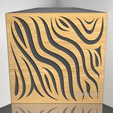 Купить бас ловушка ecosound chimera sherwood-oak 50 х 50 см 150 мм светлый дуб по низкой цене