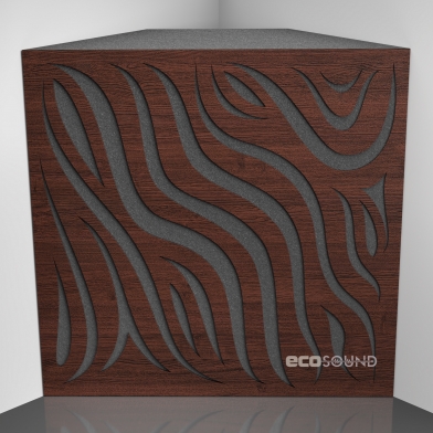 Купить бас ловушка ecosound chimera wenge 50 х 50 см 150 мм коричневая по низкой цене