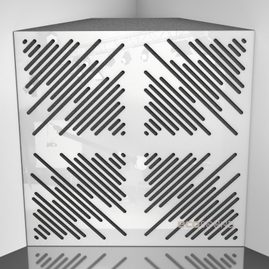 Купить бас ловушка ecosound 4diagonals plastic white 50 х 50 см 150 мм белый пластик по низкой цене