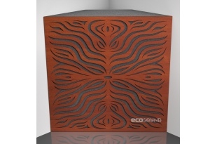 Бас пастка Ecosound Chimera F Apple-Locarno 50 х 50 см 150 мм коричнева