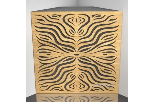 Бас ловушка Ecosound Chimera F Sherwood-Oak 50 х 50 см 150 мм светлый дуб