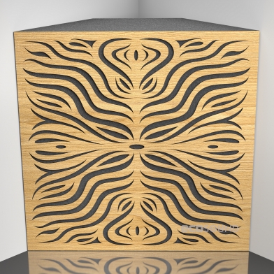 Купить бас ловушка ecosound chimera f sherwood-oak 50 х 50 см 150 мм светлый дуб по низкой цене